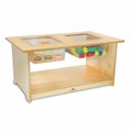 Whitney Brothers Toddler Sensory Table, Natural UV WB1854